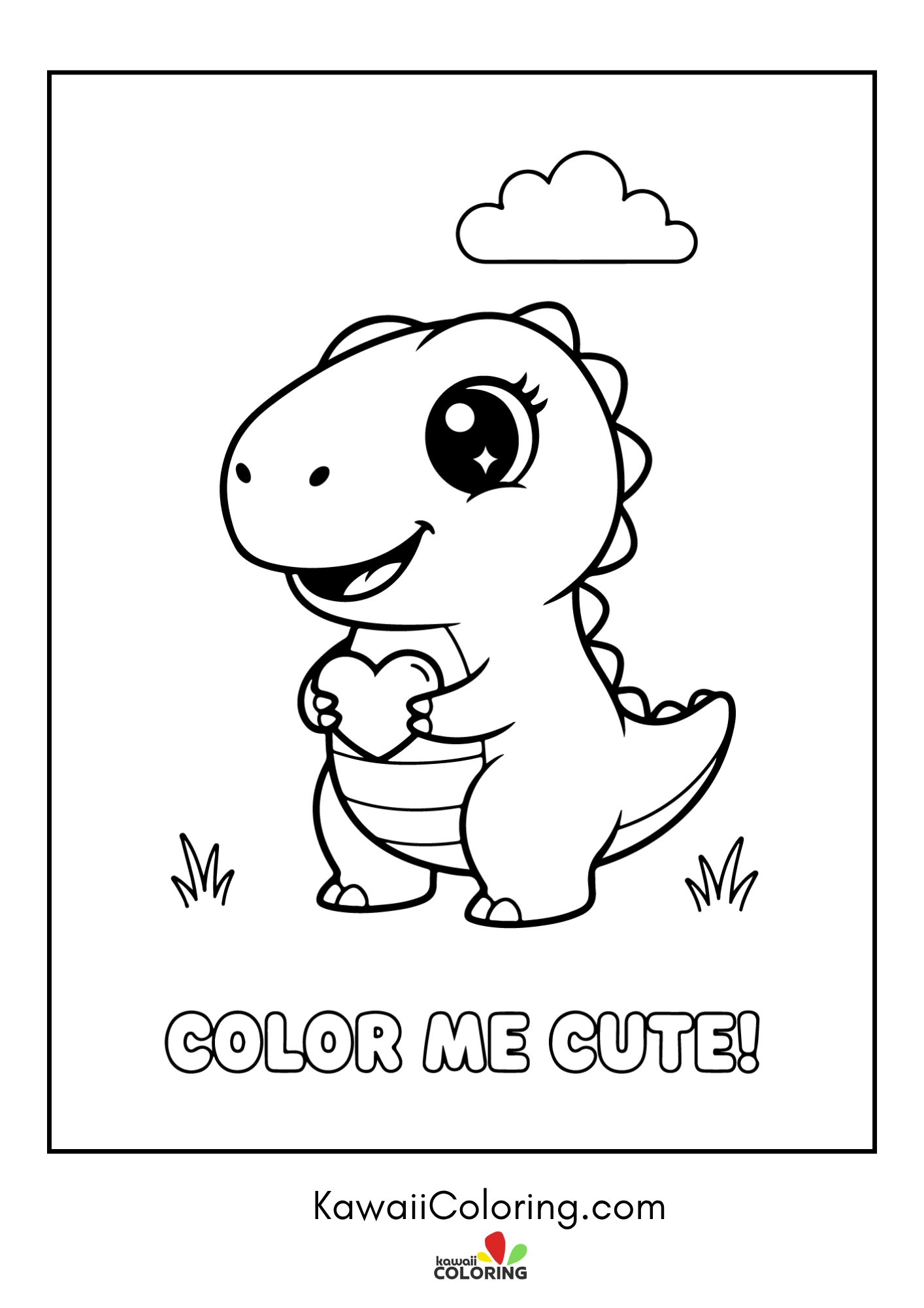 Baby dinosaur in a prehistoric scene