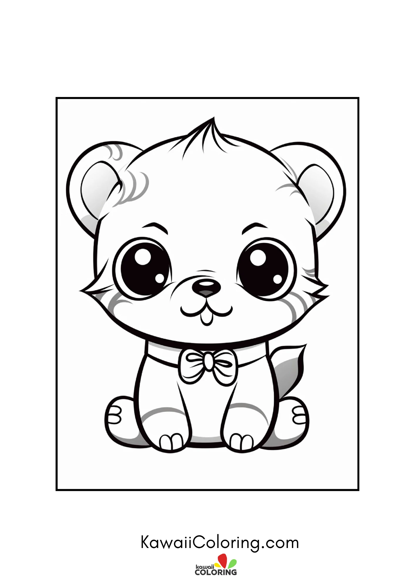 Baby panda surrounded by flowers