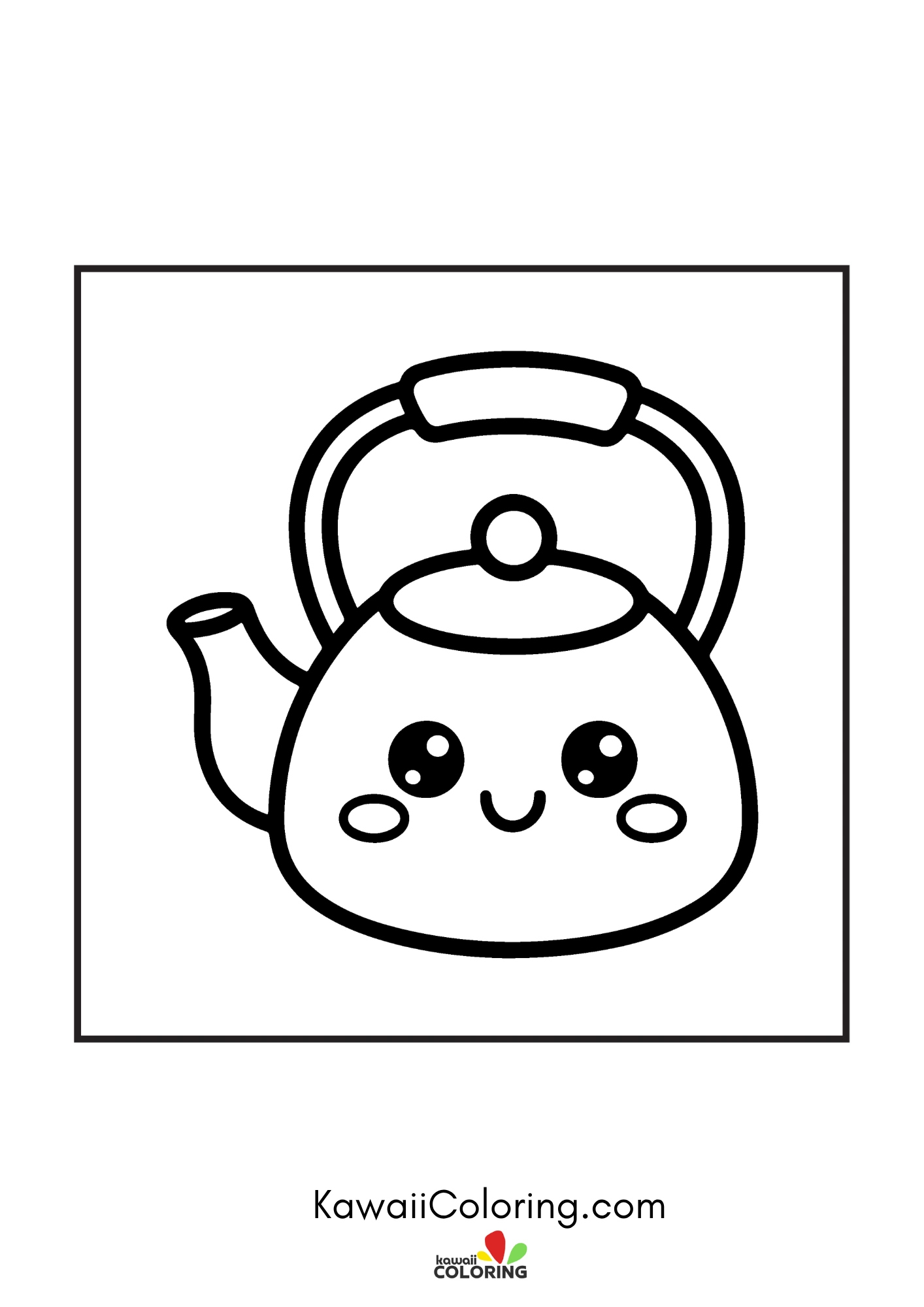 Dreamy kawaii character with stars