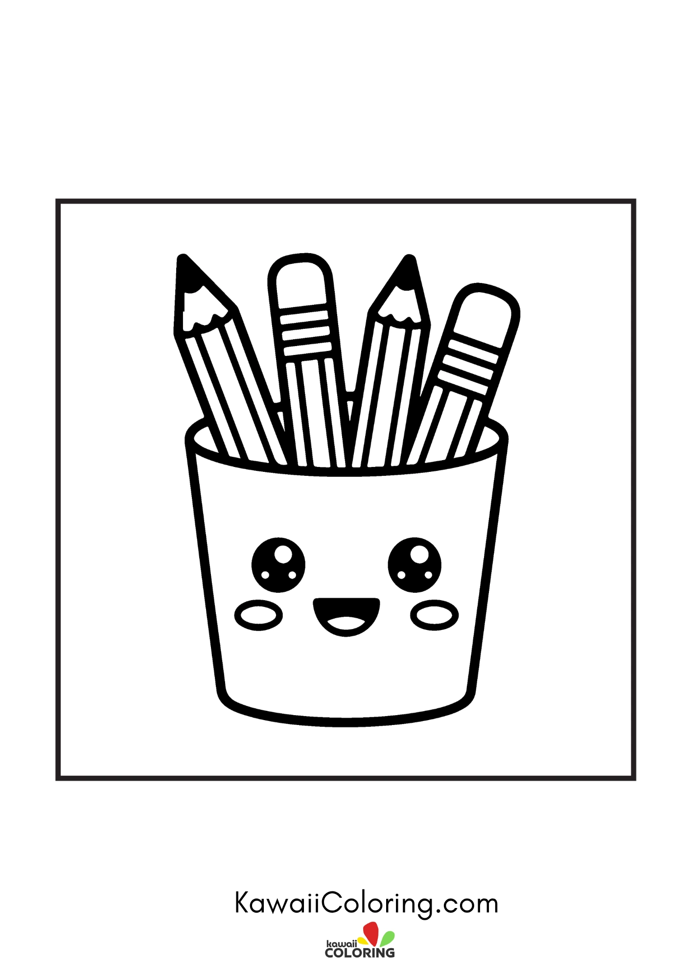 Dreamy coloring page with soft celestial details