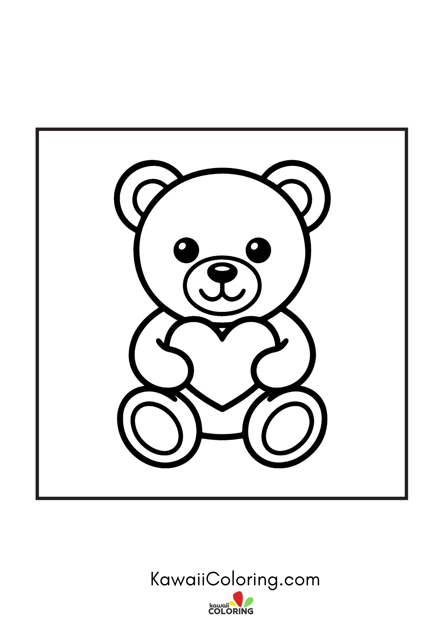 Cute sleepy character with moon details