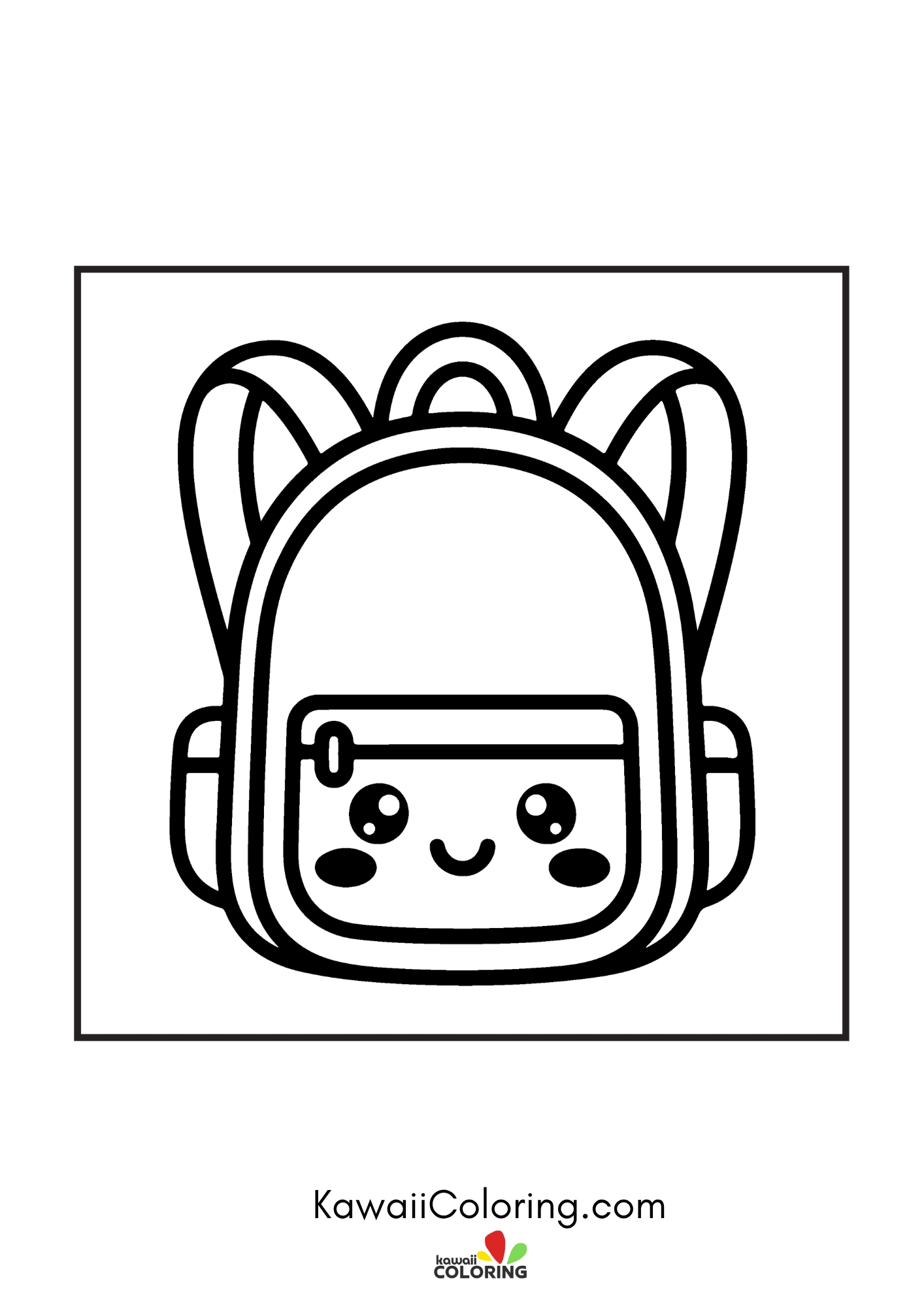 Dreamy kawaii character with stars