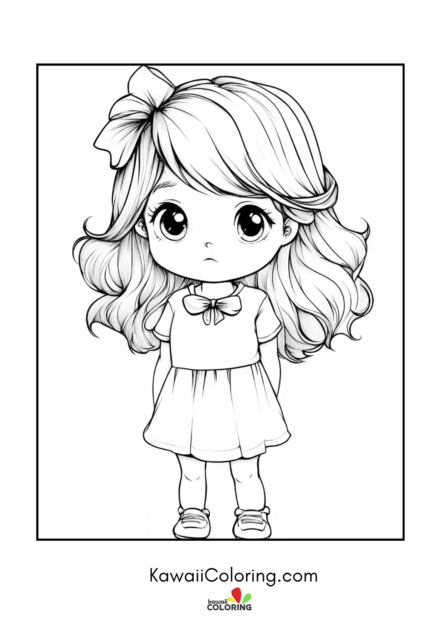 Small chibi figure with expressive face
