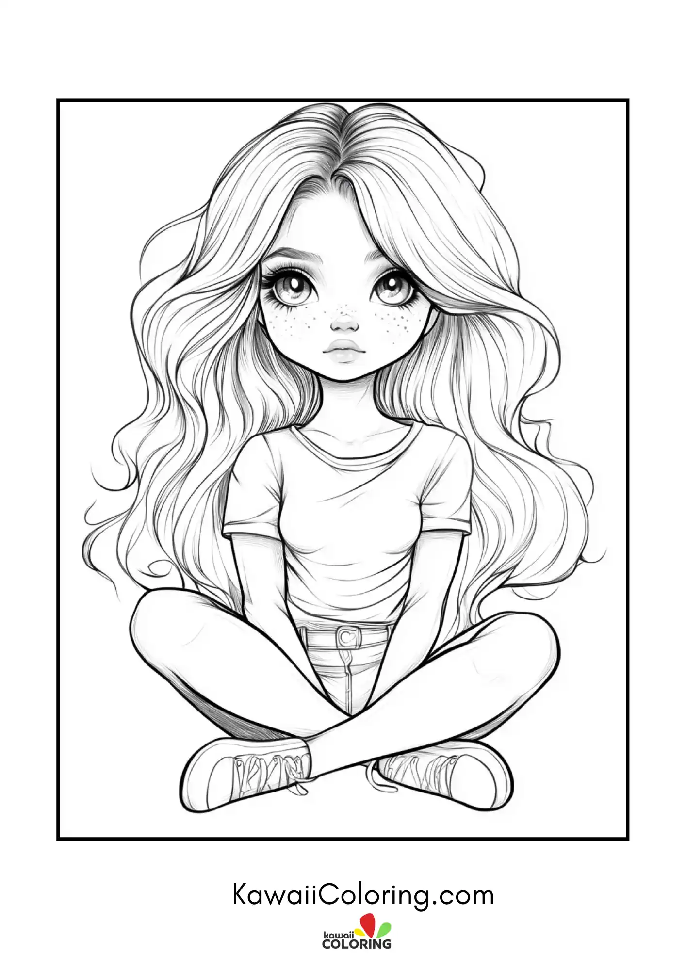 Small chibi figure with expressive face