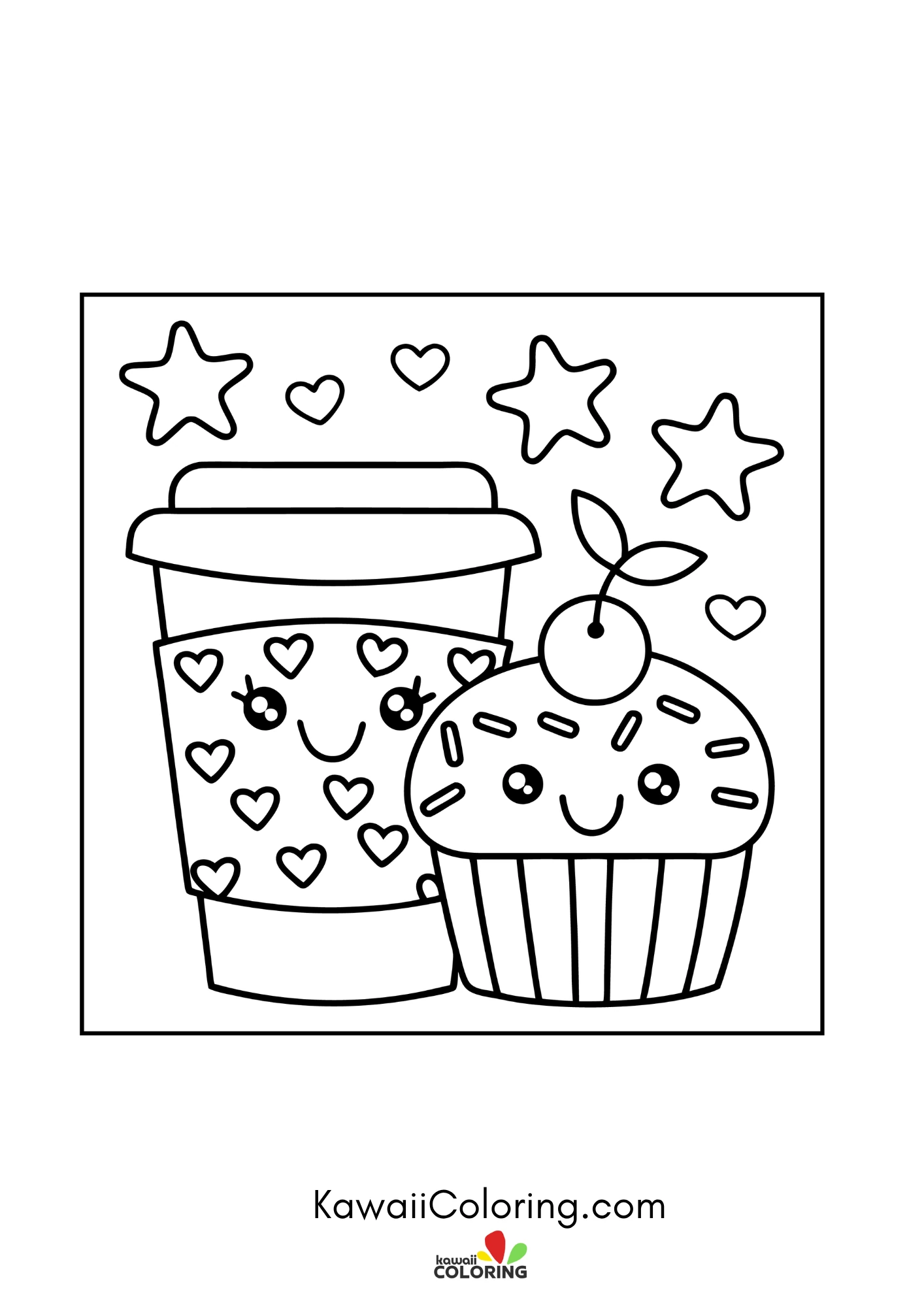 Coffee drink with whipped cream details