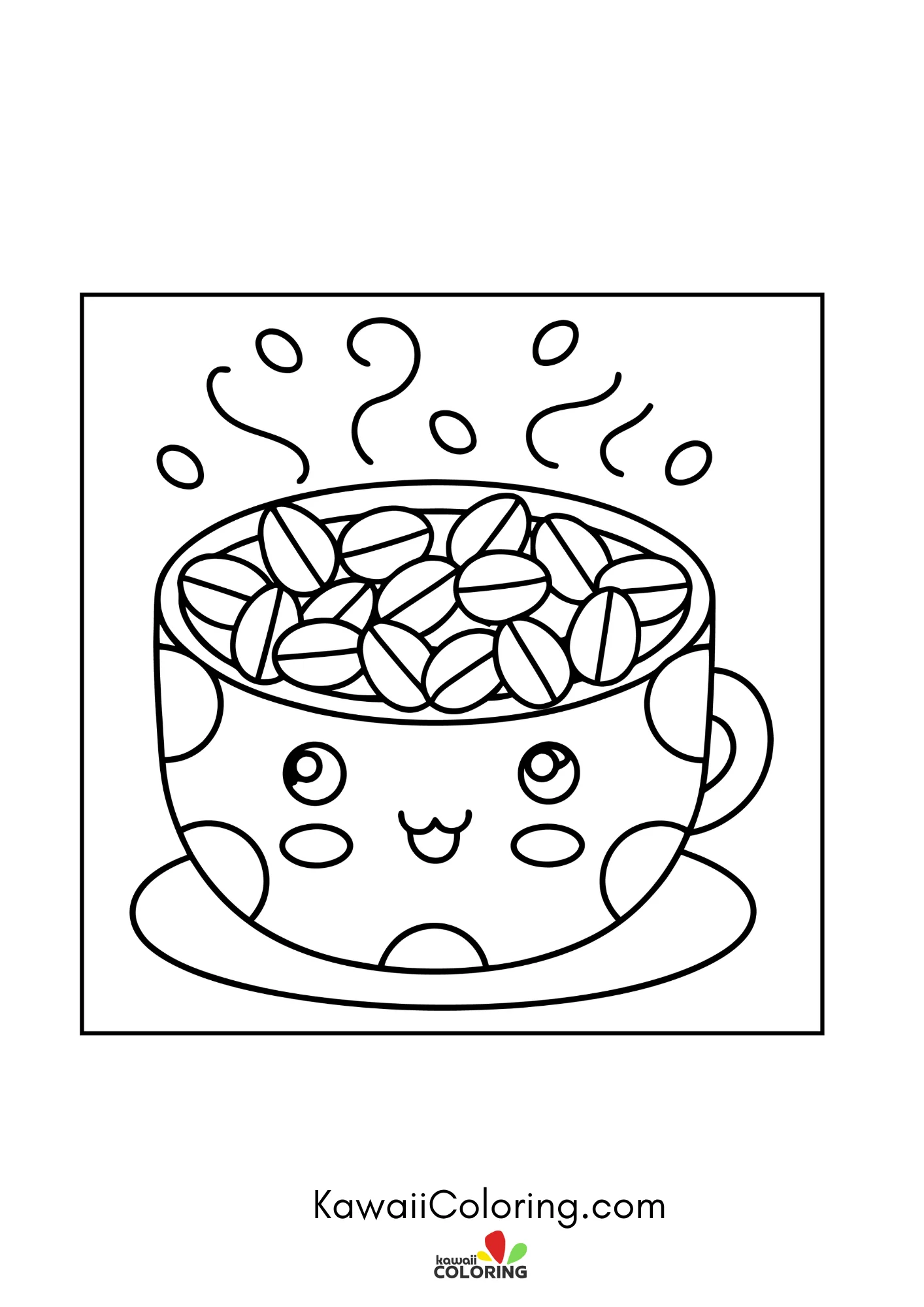 Coffee drink with whipped cream details