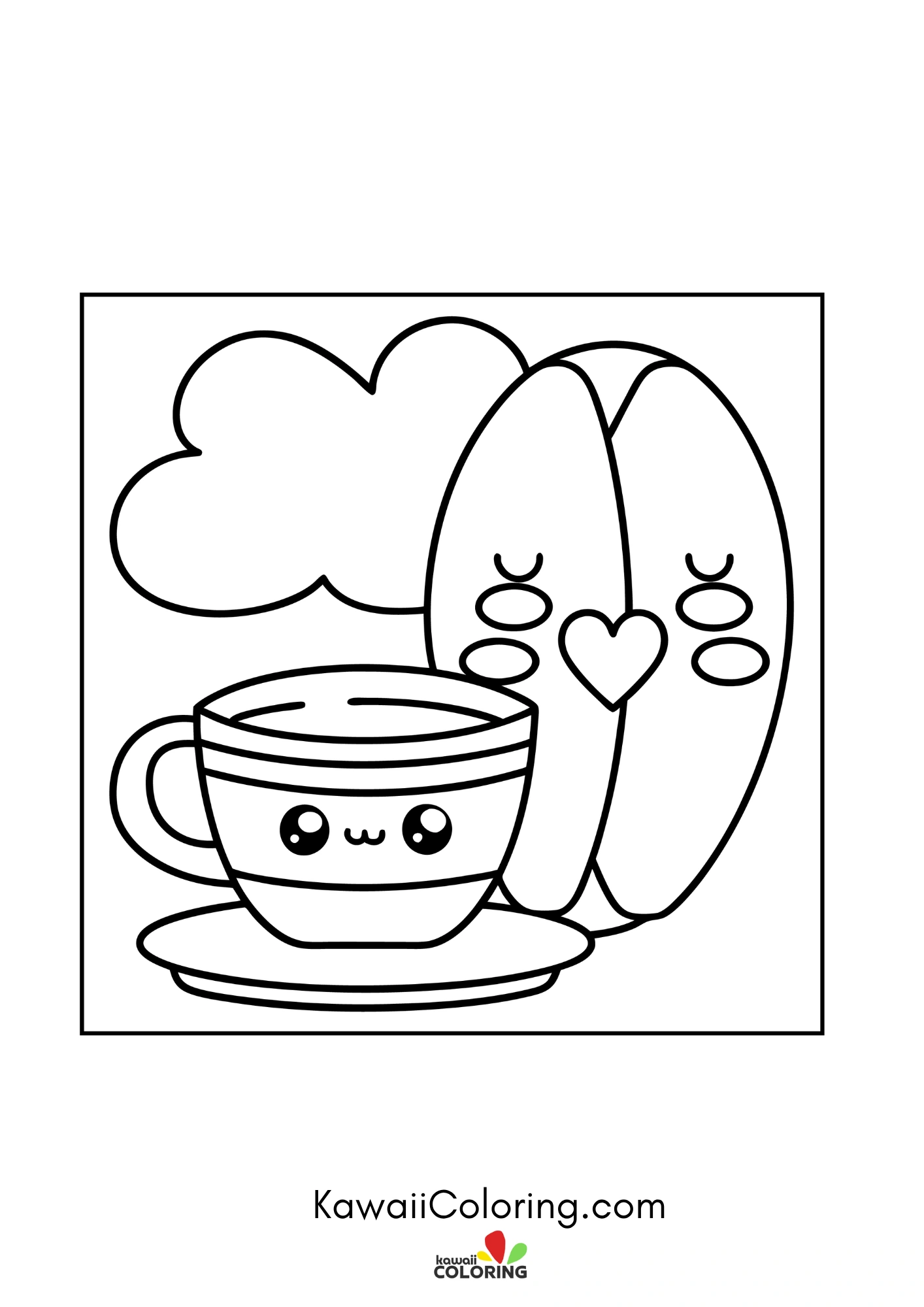 Coffee drink with whipped cream details