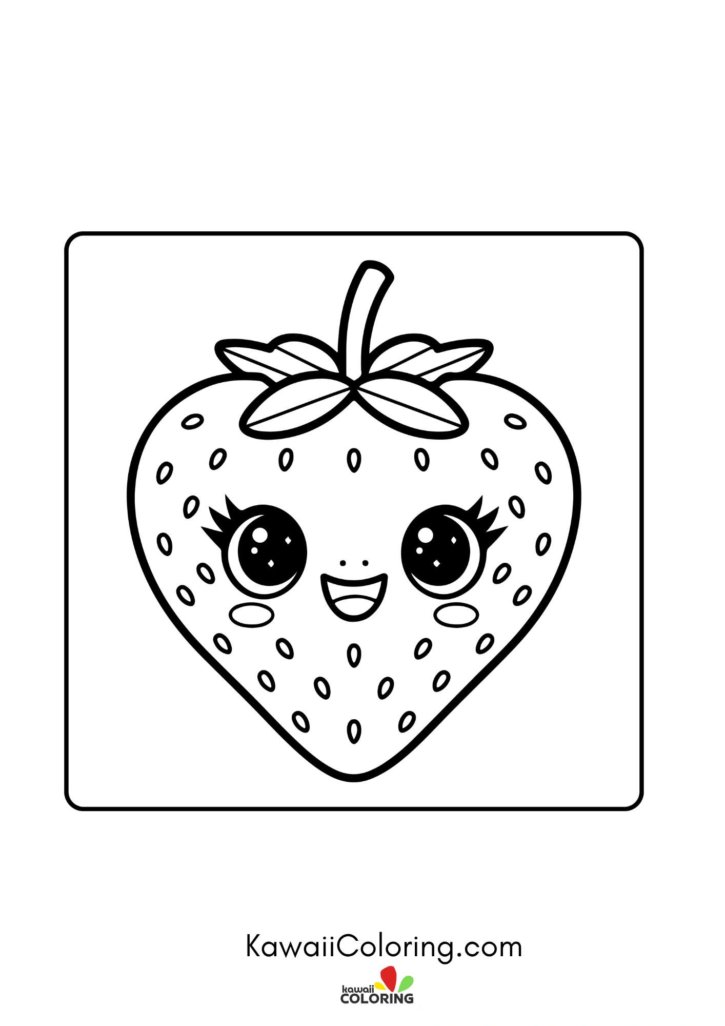 Smiling fruit surrounded by stars