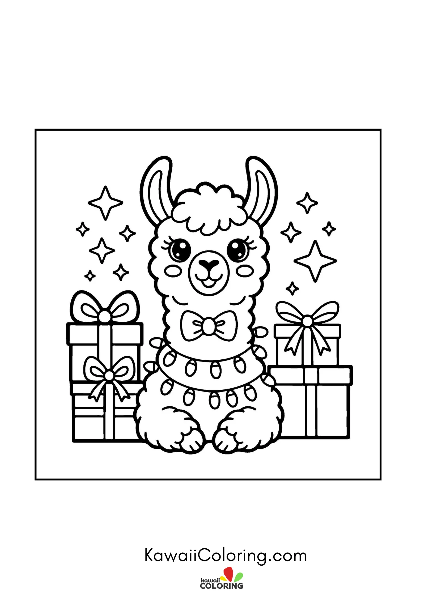 Christmas design with cheerful decorations