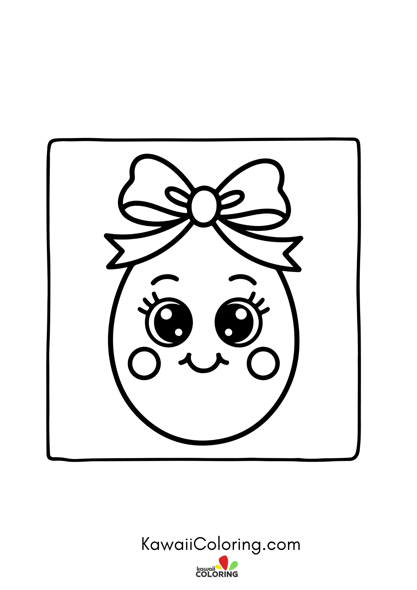 Decorated eggs with hearts and flowers