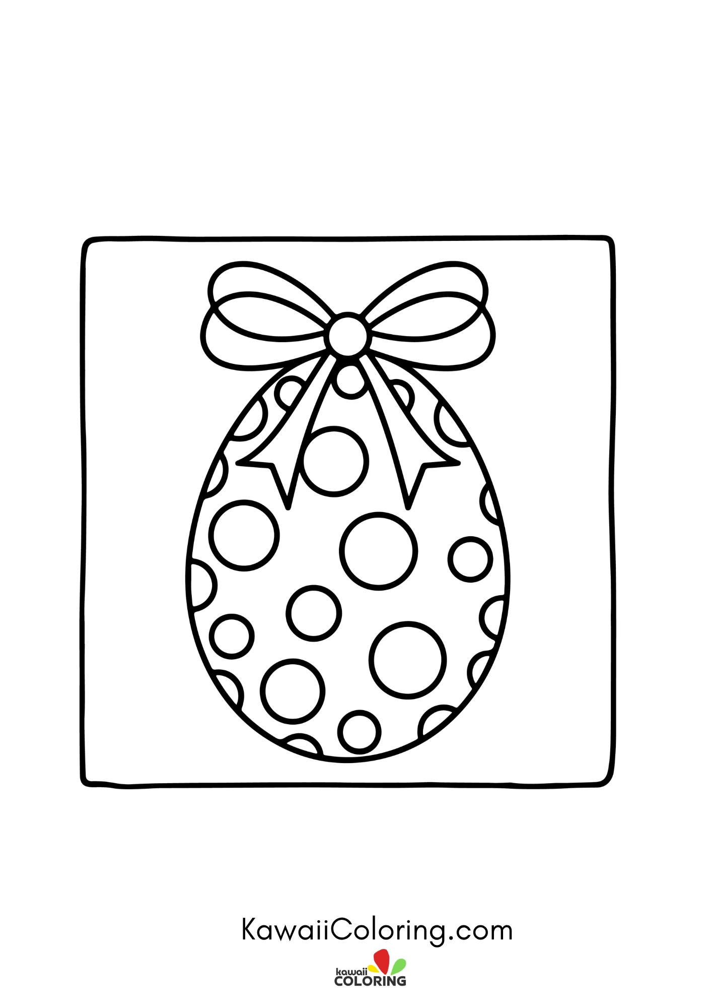 Kawaii Easter basket and spring details