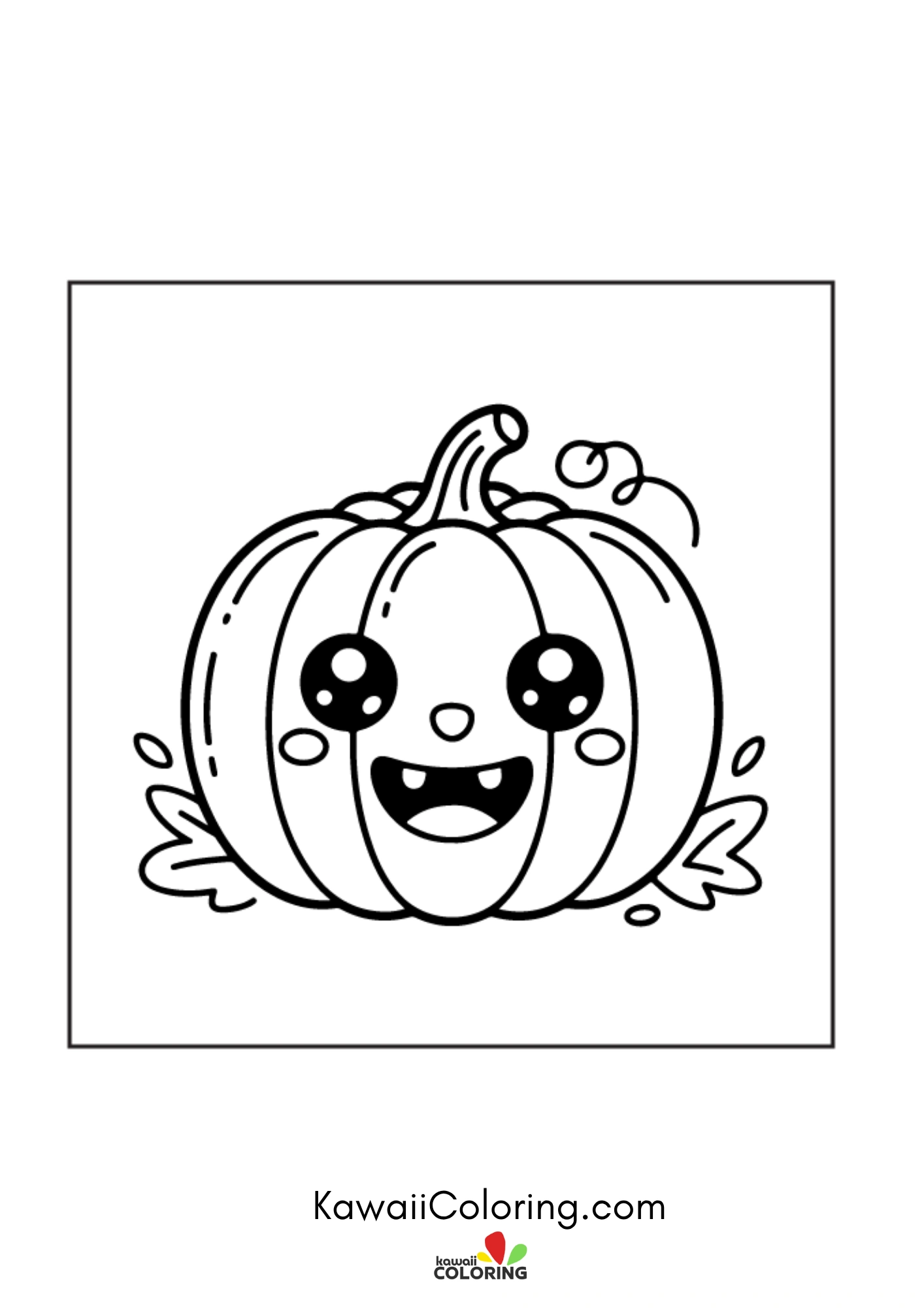 Smiling autumn design with cozy details