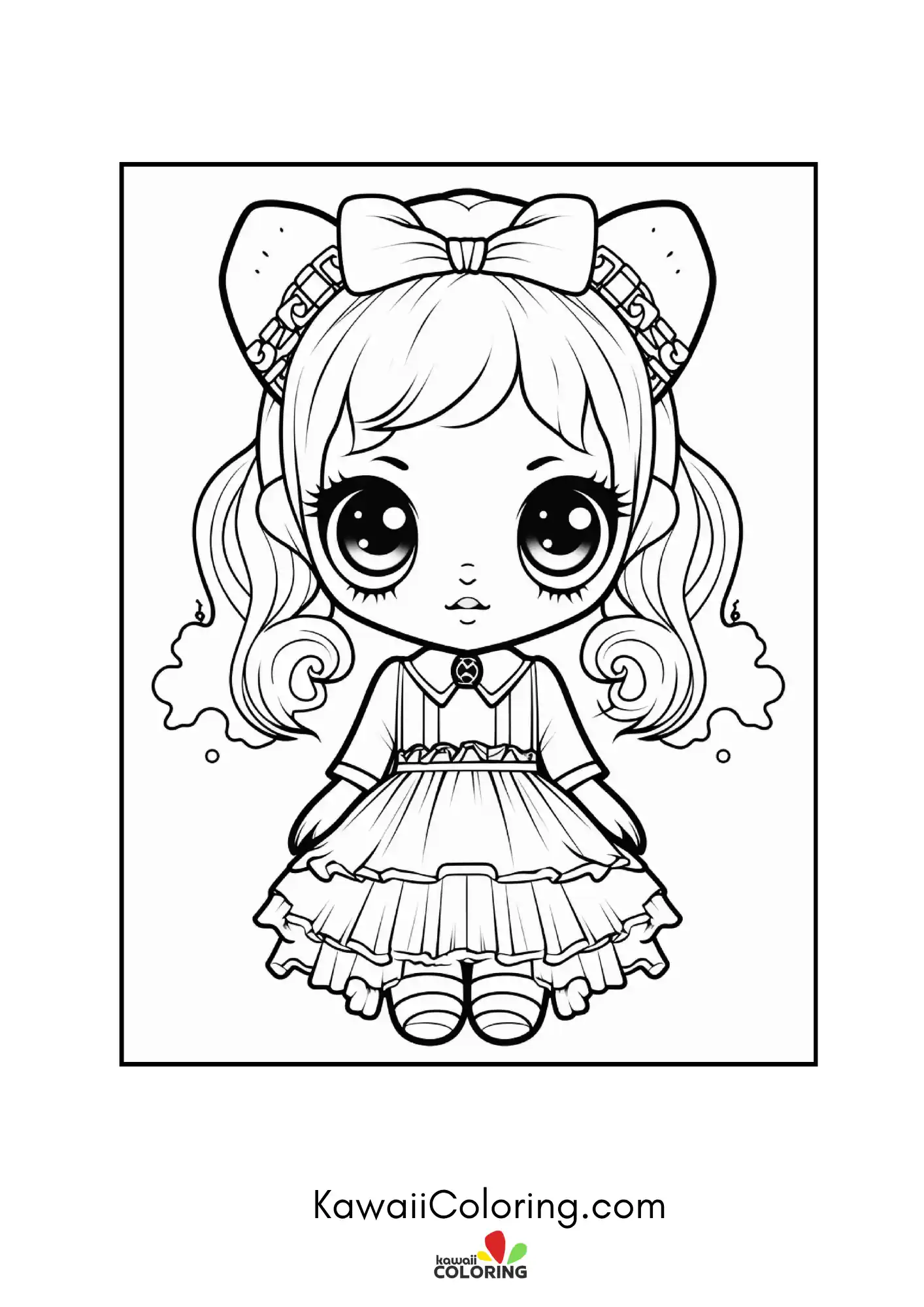 Kawaii pumpkin with stars and bats