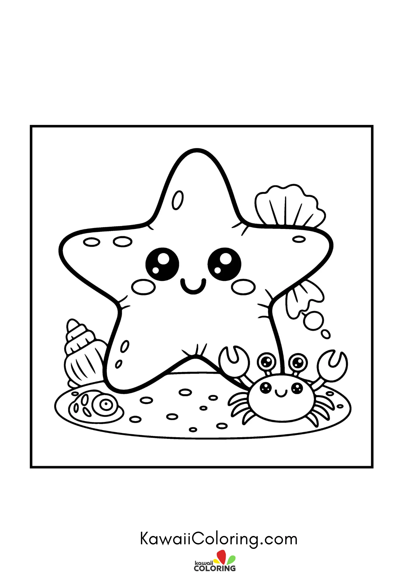 Cute summer scene with sunny details
