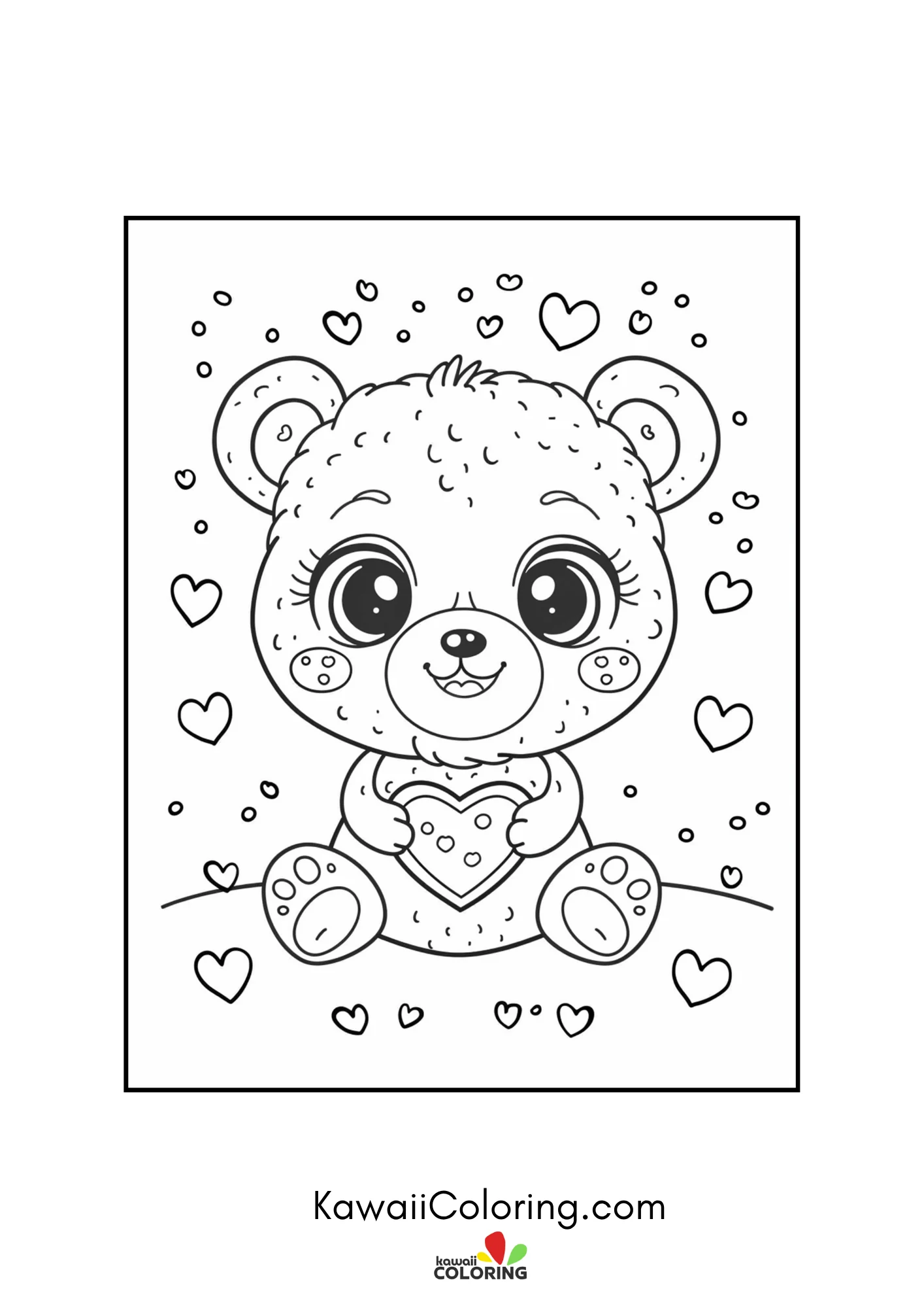 Valentine design with flowers and bows