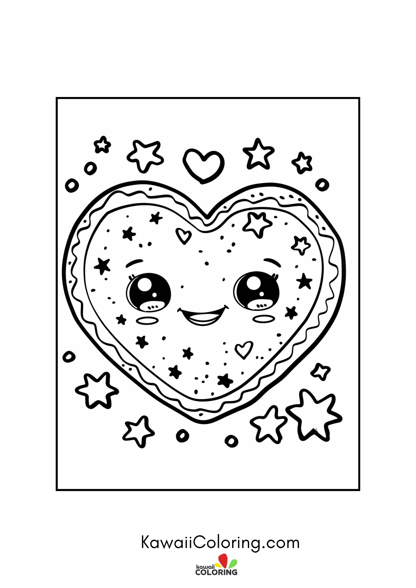 Valentine design with flowers and bows