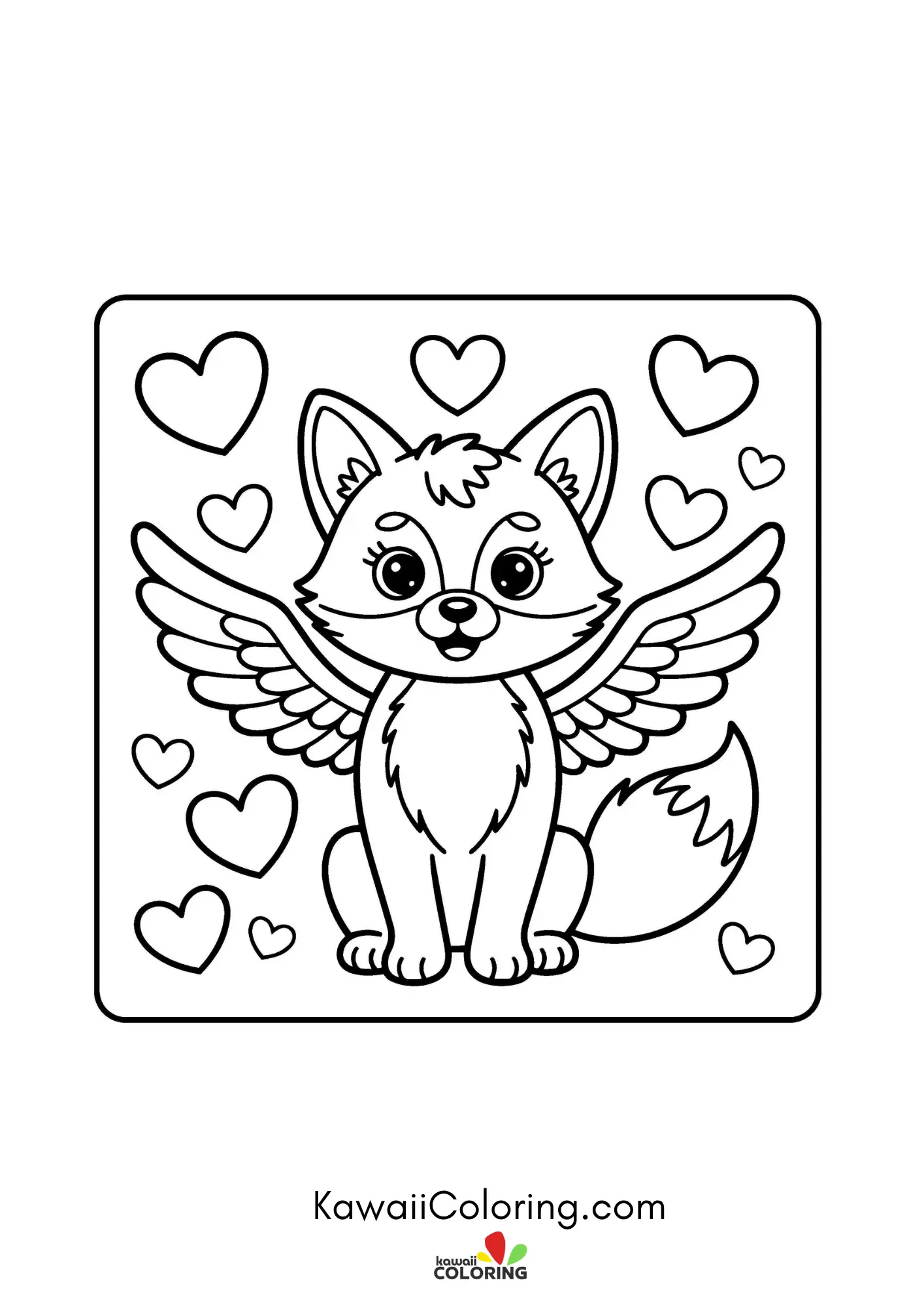 Valentine design with flowers and bows