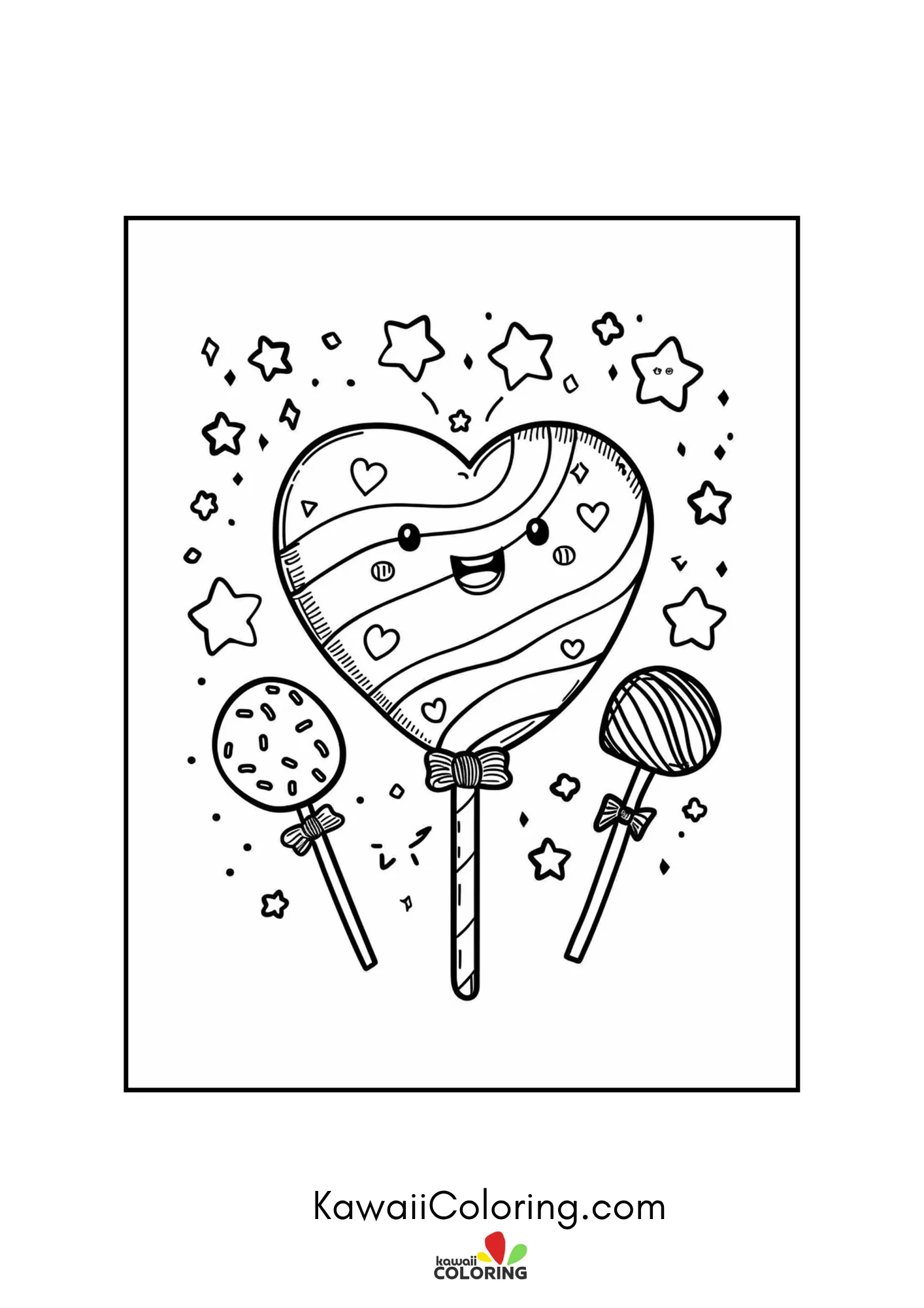 Valentine design with flowers and bows