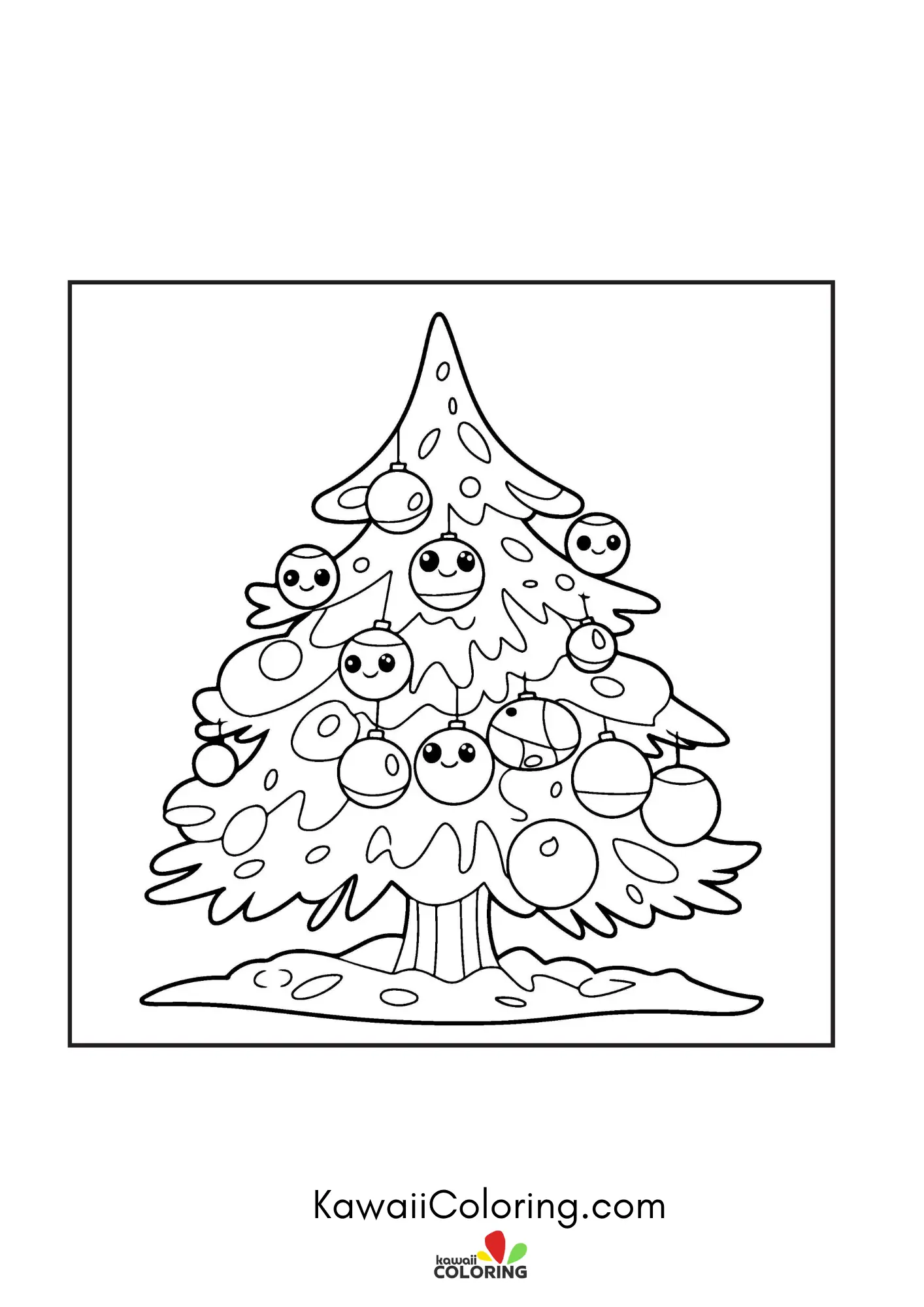 Cute cold weather character illustration