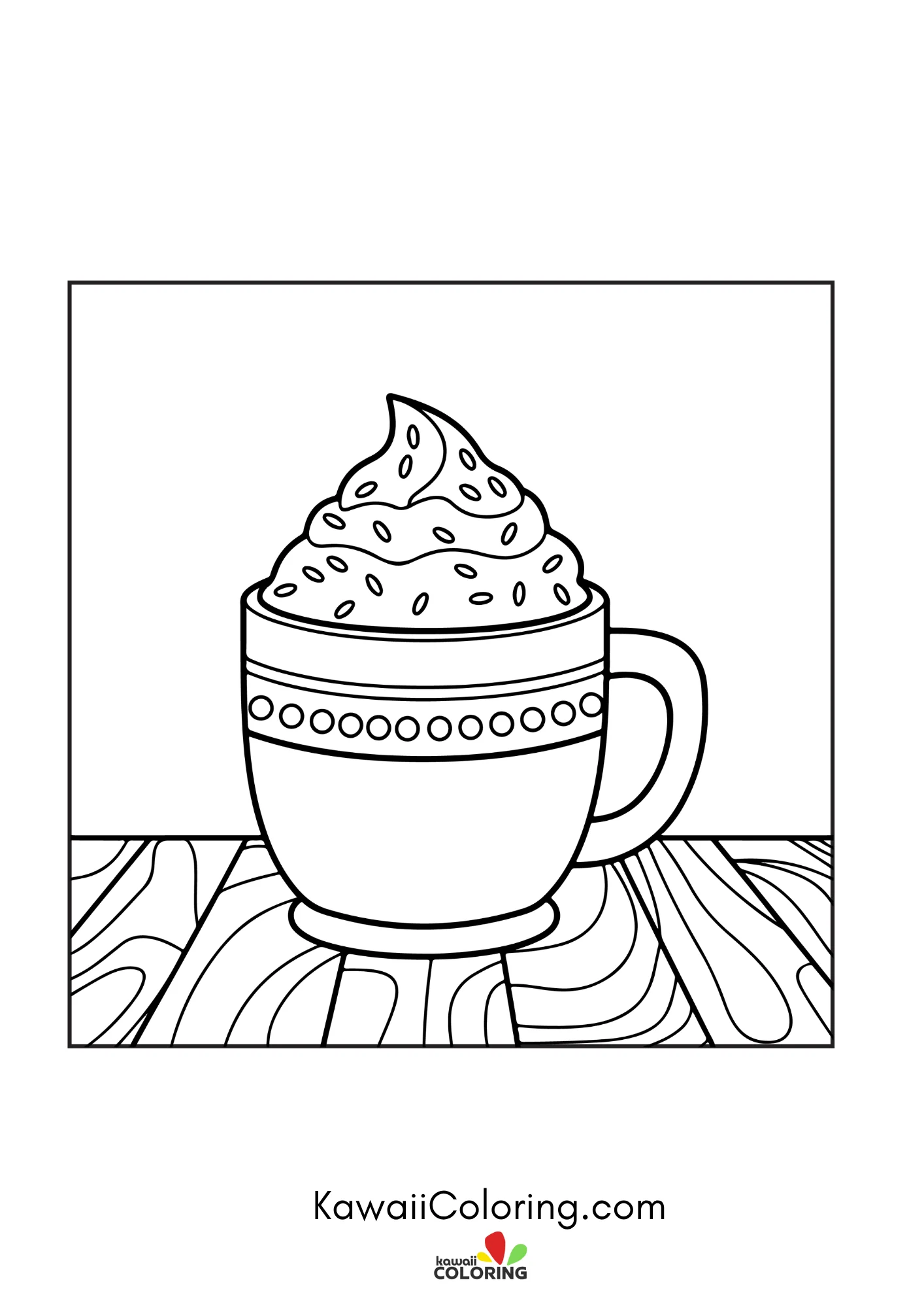 Winter design with stars and snow